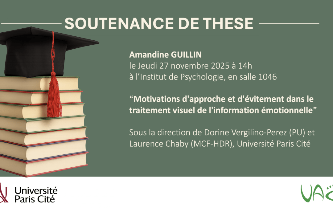 Soutenance de la thèse de Amandine Guillin